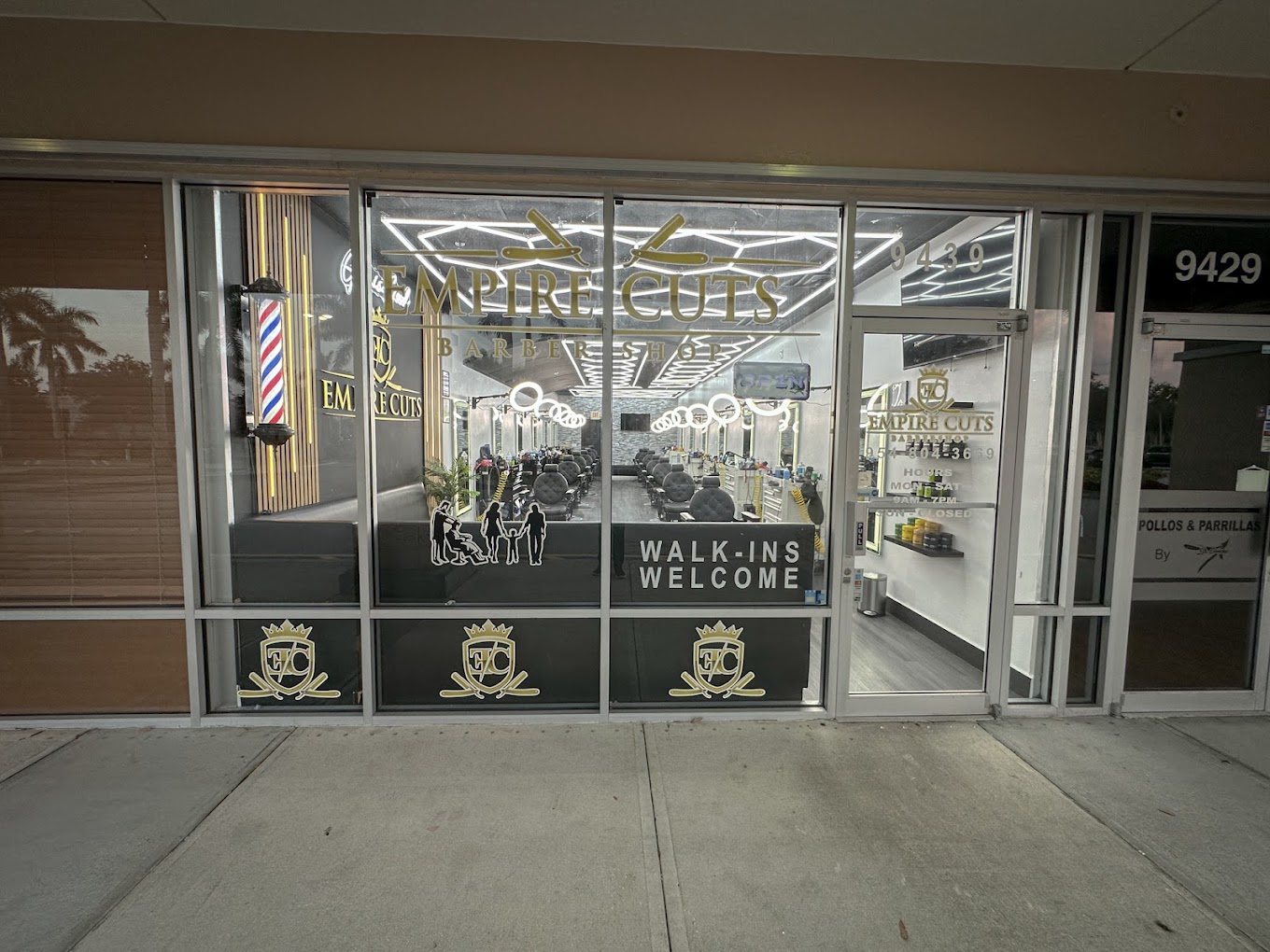 Empire Cuts Hollywood storefront