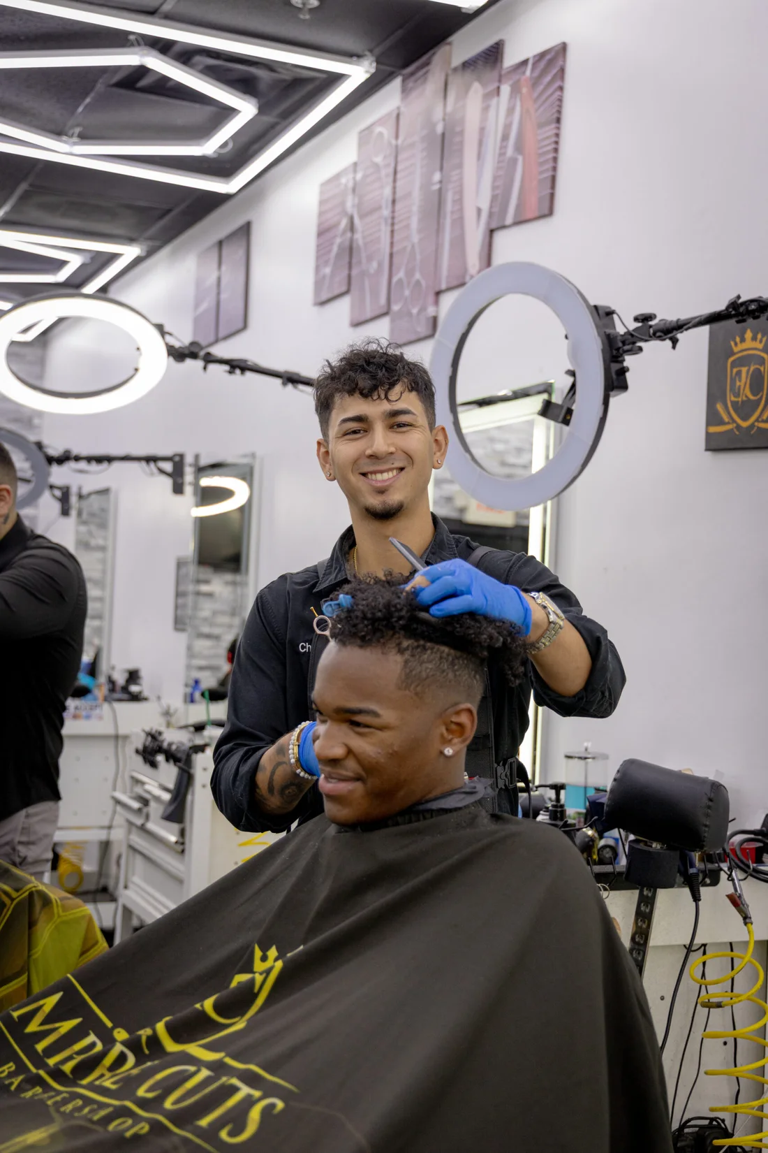 Chris, professional barber at Empire Cuts Hollywood