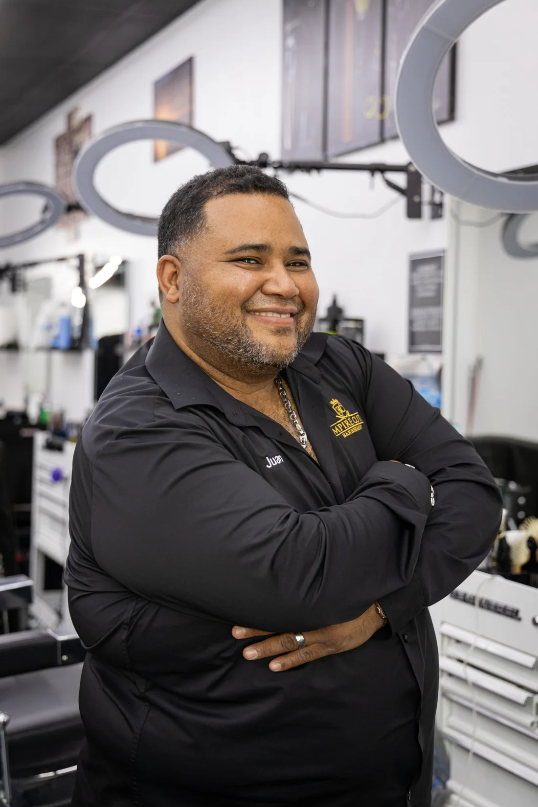Juan, professional barber at Empire Cuts Cooper City
